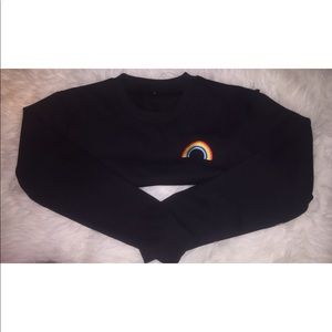 Cropped Graphic Top